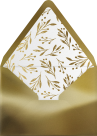 Olive Branches - Meri Meri Envelope