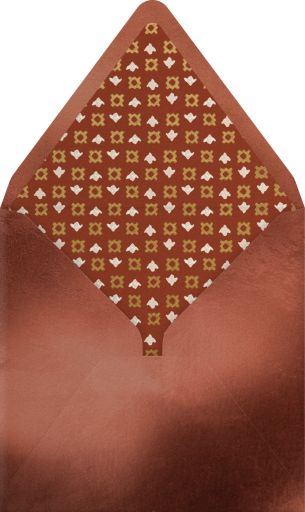 Art Deco Frame - Jungalow Envelope