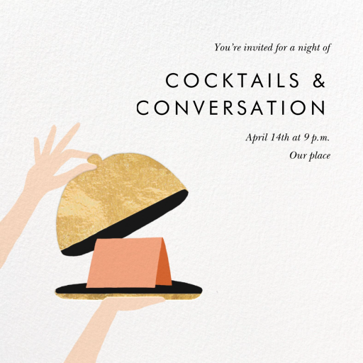 Cloche - Cocktail Party Invitation by Rifle Paper Co.