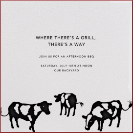 Cows - Invitation by Paperless Post