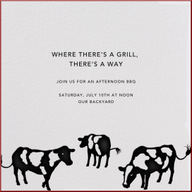 Cows - Party Invitation by Paperless Post