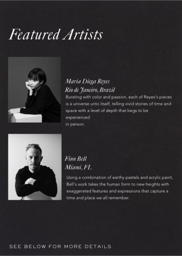 Wide Angle - Art Exhibition Invitation by Paperless Post - Back