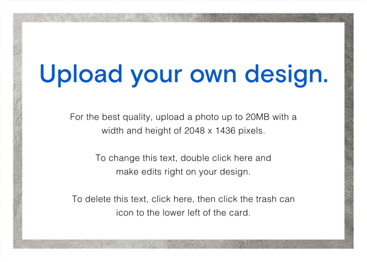 Custom Foil (Two-Sided) - Invitation by Paperless Post