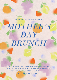 Juicy Fruit - Mother's Day Invitation by Paperless Post