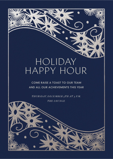 Snow Drift - Invitation by Paperless Post