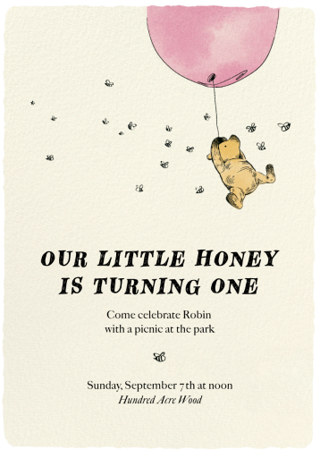 Little Honey - Birthday Invitation by Paperless Post