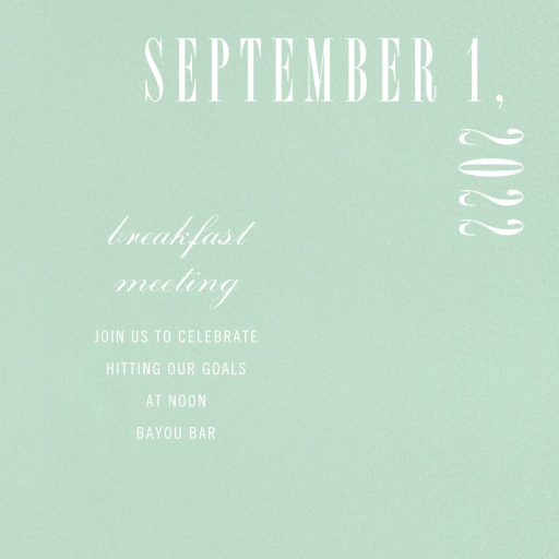 Mint by Paperless Post