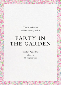 Fairford - Summer Party Invitation by Liberty