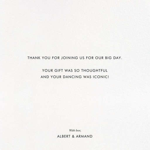 Heather and Lace Photo (Square) by Rifle Paper Co. - Back