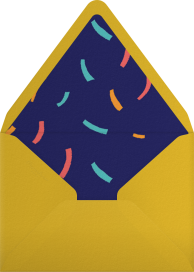 Mark Your Calendar - blue with light blue - Paperless Post Envelope