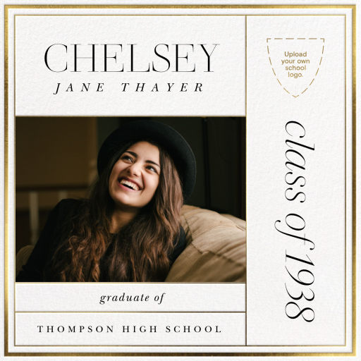 Triumph Photo - Graduation Announcement by Paperless Post