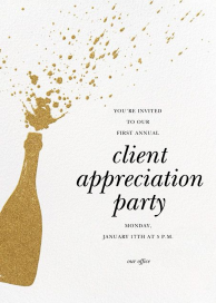 Champers - Business Event Invitation by Paperless Post