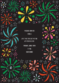 Firework Bouquet - Juneteenth Invitation by Paperless Post