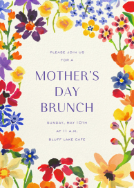 Showered in Florals - Mother's Day Invitation by Liberty