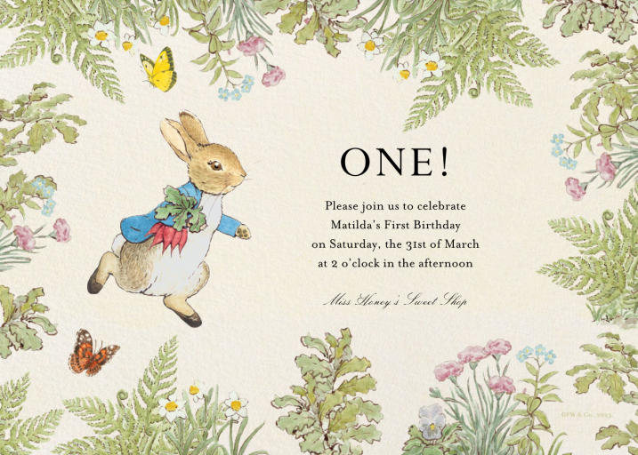 McGregor’s Garden by Peter Rabbit