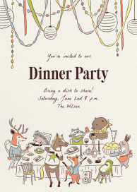 Streamers and Friends - Party Invitation by Paperless Post