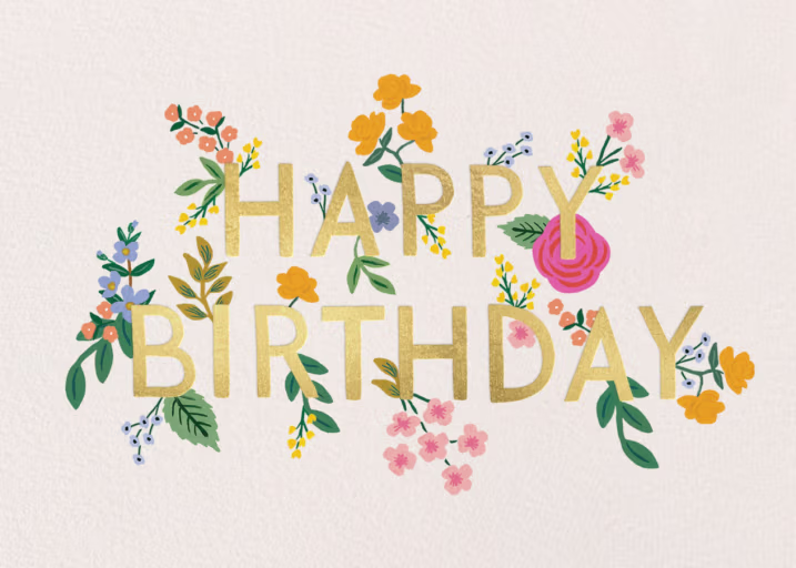 Wildwood Birthday - Birthday Card by Rifle Paper Co.