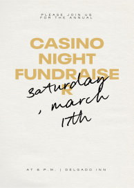 Jot It Down - Fundraiser Invitation by Paperless Post