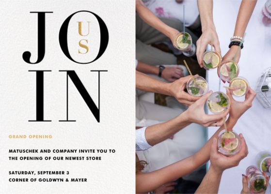Launch Party Invitations | Send online instantly | RSVP tracking