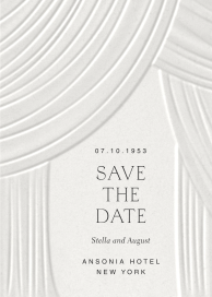 The Curtain - Save the Date by Paperless Post