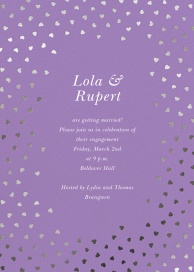 Hearts Of Mine - Engagement Party Invitation by kate spade new york