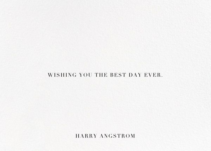 Editorial II Photo - Stationery by Paperless Post - Back