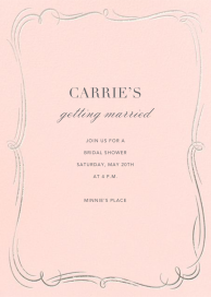 Plume Tall - Bridal Shower Invitation by Paperless Post