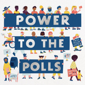Poll Power - Activism Invitation by Hello!Lucky
