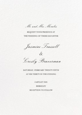 Elegant Wedding Invitations Online