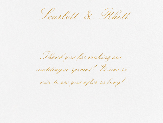 Amboise (Thank You) - Stationery by crane-co