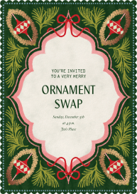 Fanciful Ornaments - Holiday Party Invitation by Paperless Post