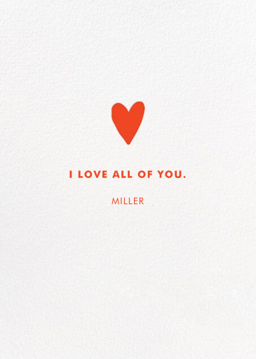 Deep-Fried Love - Valentine's Day Card by Hello!Lucky - Back