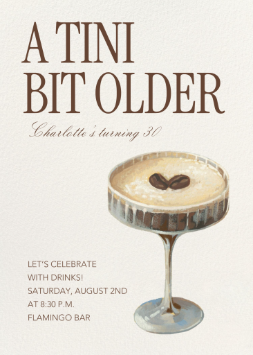 Freshly Brewed - Birthday Invitation by Paperless Post
