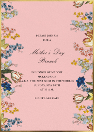 Adorned Aisle - Mother's Day Invitation by Oscar de la Renta