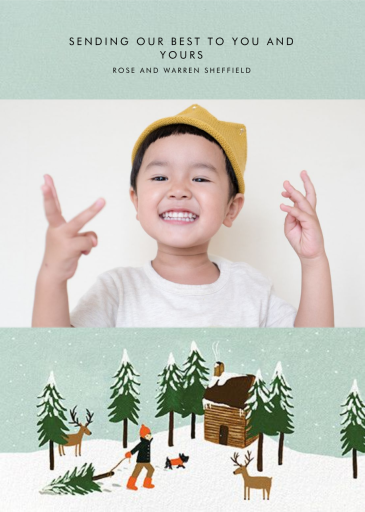 Christmas Cabin (Photo) by Rifle Paper Co.