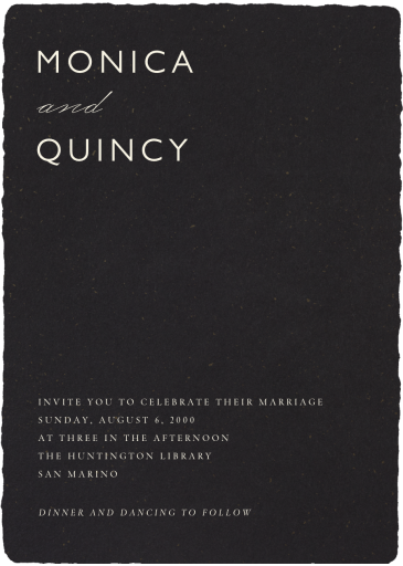 Around the Edges - Wedding Invitation by Paperless Post