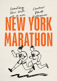 On Your Mark - Sports Invitation by Paperless Post