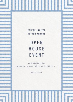 Seersucker Stripe (Invitation) - kate spade new york