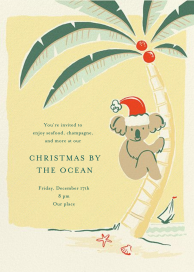 White Sand Christmas by Paperless Post