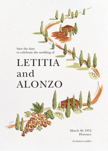 Arezzo - Invitation by Paperless Post