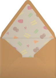 Turkey Ditsy - Paperless Post Envelope