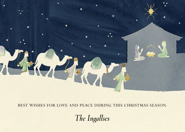 Three Kings - Greeting Card by Paperless Post