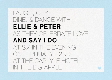 Memoir by Paperless Post