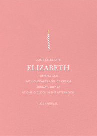 And One for Good Luck - Birthday Invitation by Sugar Paper
