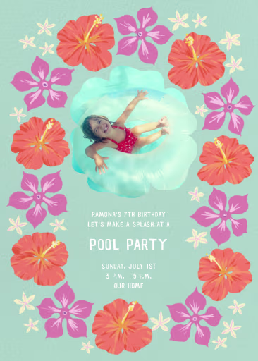 Ala Moana (Photo) - Pool Party Invitation by Paperless Post