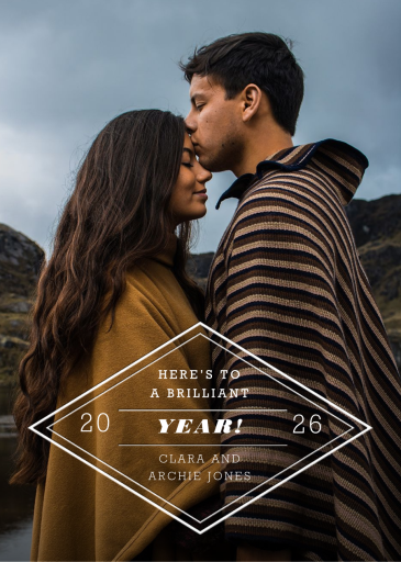 New Years Diamond - New Year's Card by Paperless Post