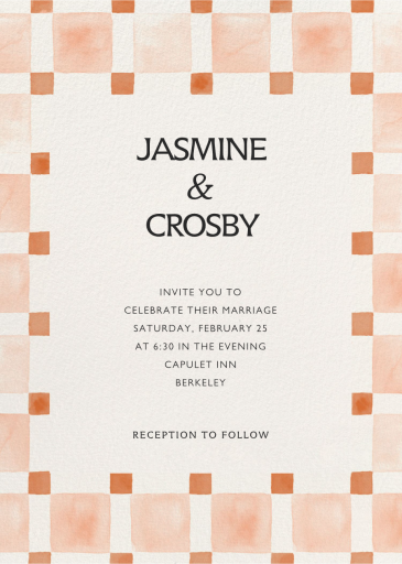 Organic Check by Paperless Post