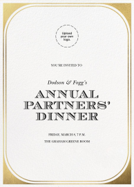 Serious Business - Business Dinner Invitation by Paperless Post