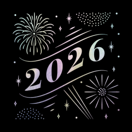 A Glowing New Year by Paperless Post