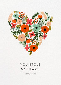 Heart of Plenty - Valentine's Day Card by Rifle Paper Co.